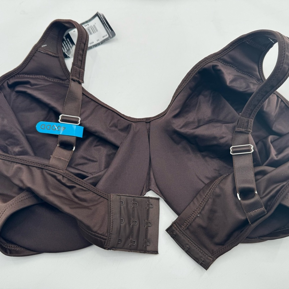 Bali Minimizer Bra Size 40DDD Lined 3385 Women's Comfort Brown NEW Brown RN15763 - Picture 4 of 7